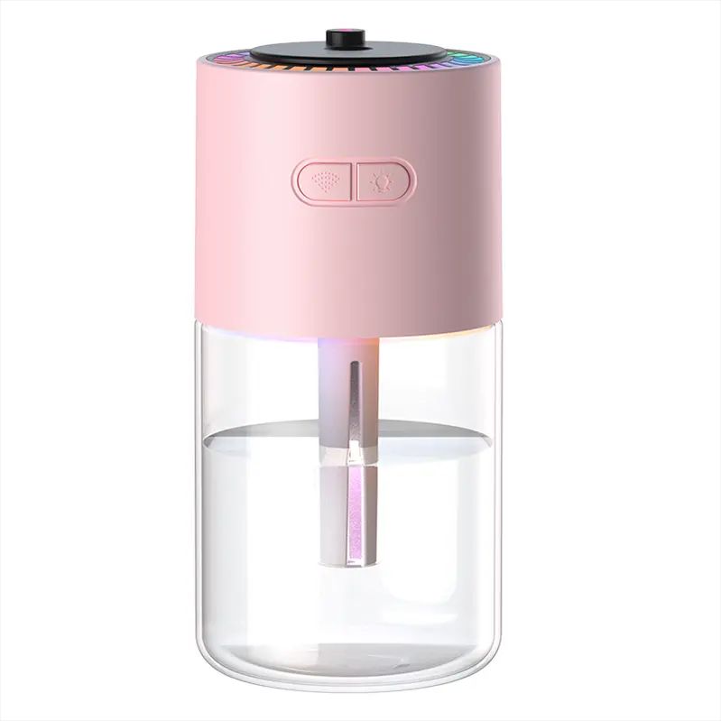 Desktop Colorful Light Car Diffuser Starry Sky Top Humidifier Cool Mist Personal Mini Portable Projection Air Humidifier