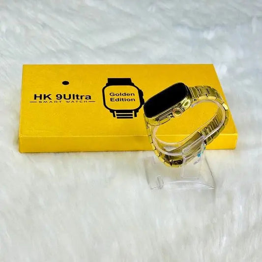 Hk9 Ultra Golden Edition Big 2.2 Infinite Display Smart Watch Store Haven