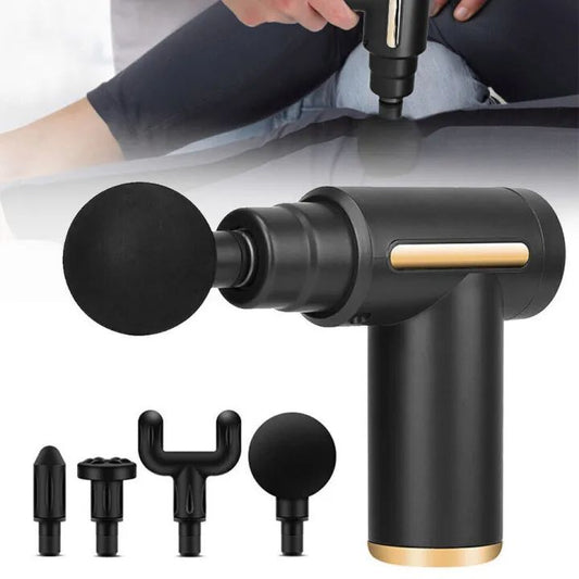 Professional Deep Tissue Massage Gun High Torque Muscle Relaxer Portable Ergonomic Design Ultra Compact Fashionable Perfect For Back Neck Day Gift Relieves Body Fatigue Improves Skin Smoothness