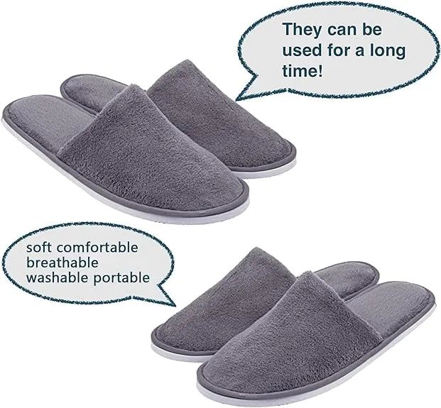 Random Color Soft Cotton Slippers For Men And Women